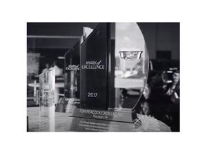 Photo of Mark Excellence Award for Tom Peacock Cadillac in HOUSTON TX
